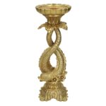 Κηροπήγιο ArteLibre Ψάρι Χρυσό Polyresin 10.5x10.5x27cm - 1 τεμ.
