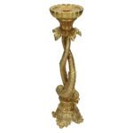 Κηροπήγιο ArteLibre Ψάρι Χρυσό Polyresin 10.5x10.5x27cm - 1 τεμ. - Image 3
