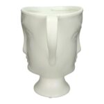 Κασπώ ArteLibre Πρόσωπο Λευκό Κεραμικό 34.8x19.2x20.5cm - 1 τεμ. - Image 2