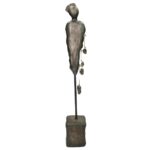 Διακοσμητικό ArteLibre Φιγούρα Μαύρο Polyresin 7.5x7.5x46.5cm - 1 τεμ.