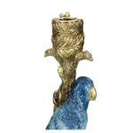 Κηροπήγιο ArteLibre Πουλί Μπλε Polyresin 10x9x25.5cm - 1 τεμ. - Image 4