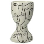 Κασπώ ArteLibre Πρόσωπα Λευκό Δολομίτης 12x11x19.5cm - 1 τεμ.