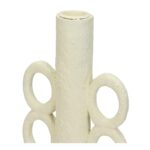 Κηροπήγιο ArteLibre Λευκό Polyresin 11x11x16cm - 1 τεμ. - Image 4