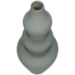 Βάζο ArteLibre Γκρι Δολομίτης 15x15x22cm - 1 τεμ. - Image 2