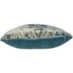 Μαξιλάρι ArteLibre Vintage Μπλε Βελούδο 45x45cm - 1 τεμ. - Image 3