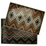 Δίσκος Σερβιρίσματος ArteLibre Φυσικό MDF 50x35x4cm Σετ 2Τμχ - 1 τεμ.