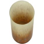 Κηροπήγιο ArteLibre Πορτοκαλί Γυαλί 15x15x16cm - 1 τεμ. - Image 2