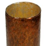 Κηροπήγιο ArteLibre Amber Γυαλί 12x12x20cm - 1 τεμ. - Image 3