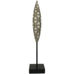 Διακοσμητικό ArteLibre Tribal Καφέ Polyresin 10X10X45cm - 1 τεμ.