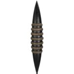 Διακοσμητικό ArteLibre Tribal Μαύρο Polyresin 10x10x55cm - 1 τεμ. - Image 2