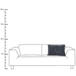 Μαξιλάρι ArteLibre Teddy Μπλε Polyester 40x60cm - 1 τεμ. - Image 5