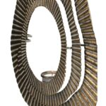 Κηροπήγιο ArteLibre Καφέ Μέταλλο 30x15x52cm - 1 τεμ. - Image 5