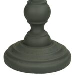 Κηροπήγιο ArteLibre Γκρι Polyresin 12.5x12.5x48cm - 1 τεμ. - Image 4