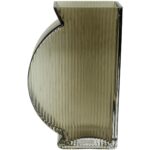 Βάζο ArteLibre Καφέ Γυαλί 12x6x20cm - 1 τεμ.