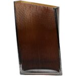 Βάζο ArteLibre Φυσικό Γυαλί 14.5x9x25cm - 1 τεμ.