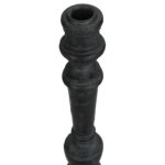 Κηροπήγιο ArteLibre Μαύρο Polyresin 8.5x8.5x20cm - 1 τεμ. - Image 3
