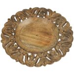 Δίσκος ArteLibre Ξύλο Καφέ 30x30x2.5cm - 1 τεμ.