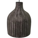 Φωτιστικό Κρεμαστό ArteLibre Μαύρο Μέταλλο 28.5x28.5x37cm - 1 τεμ.