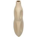 Βάζο ArteLibre Μπεζ Δολομίτης 16.3x11x26.3cm - 1 τεμ. - Image 2