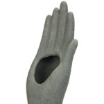 Βάζο ArteLibre Χειροποίητο Γκρι Κεραμικό 11.6x8.1x32.5cm - 1 τεμ. - Image 4