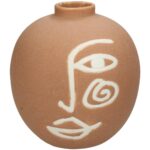 Βάζο ArteLibre Φυσικό Κεραμικό 15.5x15.5x16.2cm - 1 τεμ.