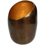 Κηροπήγιο ArteLibre Μπρονζέ Αλουμίνιο 13.5x13.5x20cm - 1 τεμ.