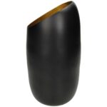 Κηροπήγιο ArteLibre Μαύρο Αλουμίνιο 13.5x13.5x20cm - 1 τεμ. - Image 2