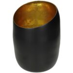 Κηροπήγιο ArteLibre Μαύρο Αλουμίνιο 13.5x13.5x20cm - 1 τεμ.