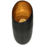 Κηροπήγιο ArteLibre Μαύρο Αλουμίνιο 17x17x27cm - 1 τεμ. - Image 3