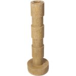 Κηροπήγιο ArteLibre Φυσικό Polyresin 7x7x23cm - 1 τεμ.