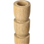 Κηροπήγιο ArteLibre Φυσικό Polyresin 8x8x30cm - 1 τεμ. - Image 3