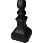 Κηροπήγιο ArteLibre Μαύρο Polyresin 11.7x11.7x35.9cm - 1 τεμ. - Image 4