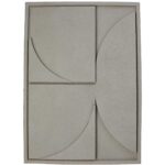 Διακοσμητικό Τοίχου ArteLibre Μπεζ Polyresin 49.5x4.5x69.5cm - 1 τεμ.