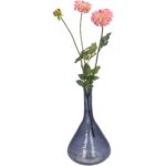 Βάζο ArteLibre Λιλά Ανακυκλωμένο Γυαλί 17.8x17.8x30.5cm - 1 τεμ. - Image 2