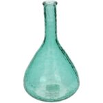 Βάζο ArteLibre Πετρόλ Ανακυκλωμένο Γυαλί 15.2x15.2x25.4cm - 1 τεμ.