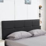 Κρεβάτι ArteLibre ANEMONE Μαύρο PU Με Αποθηκευτικό Χώρο 217.5x170.5x100cm(Στρώμα 160x200cm) - 1 τεμ. - Image 6