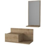 Έπιπλο Εισόδου ArteLibre RODOS Φυσικό 60x30x100cm - 1 τεμ. - Image 3