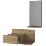 Έπιπλο Εισόδου ArteLibre RODOS Φυσικό 60x30x100cm - 1 τεμ. - Image 4