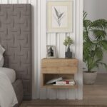 Κομοδίνο ArteLibre ABELL Φυσικό Μοριοσανίδα/Μελαμίνη 40x35x32cm - 1 τεμ. - Image 5