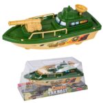 Στρατιωτικό Πλοιάριο Friction 29x13x12cm ToyMarkt 902372 - 1 τεμ.