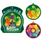 Στόχος 15cm Διπλής Όψης με Βελάκια 22x19x3cm ToyMarkt 913610 - 1 τεμ.