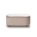 FOSTER ΣΚΑΜΠΟ VELVET BEIGE ΜΕ ΑΠΟΘ. ΧΩΡΟ 99Χ45X45εκ. - Image 3