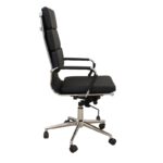 A9944 ΜΑΥΡΟ PU ΠΟΛΥΘΡΟΝΑ ΓΡΑΦΕΙΟΥ 55X60X51-115/61-125εκ. - Image 3