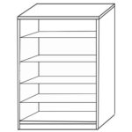 Παπουτσοθήκη ArteLibre KAMELIA Φυσικό Μελαμίνη 60x33x120cm - 1 τεμ. - Image 2