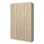 Ντουλάπα ArteLibre CAJSA Φυσικό Μοριοσανίδα 90x50x195cm - 1 τεμ.