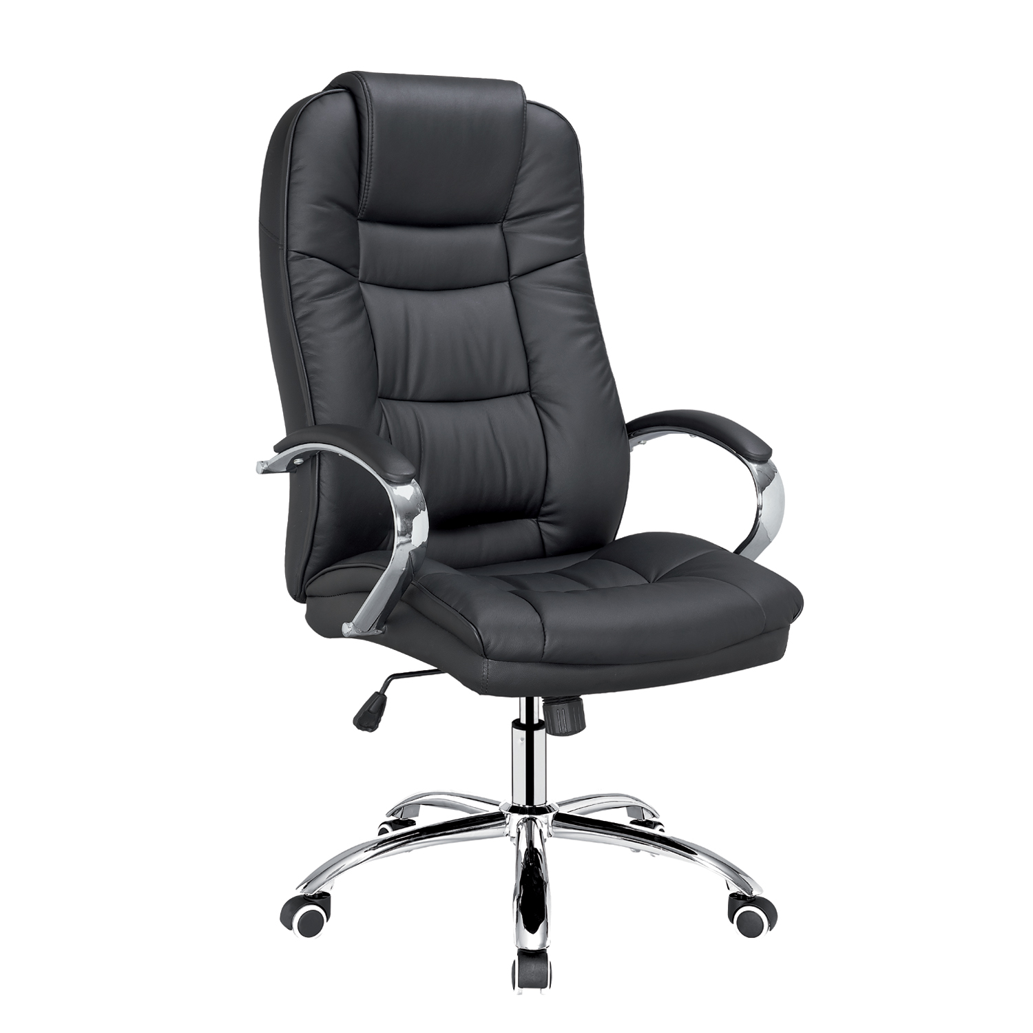 14750011 Καρέκλα Γραφείου ArteLibre FALKIRK Μαύρο PU 72x64.5x115-123cm - 1 τεμ. - Image 1