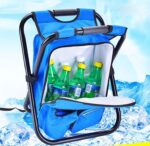 Πτυσσόμενο σκαμπό και σακίδιο camping - 1344 - 170105 - Dark Blue - Image 3