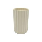 Θήκες οδοντόβουρτσας πλαστικές σε σετ 5Χ - Beige - 21561