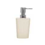 Θήκες κρεμοσάπουνου Dispenser πλαστικές - Σετ 5pcs - Beige - 21565