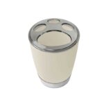 Θήκες οδοντόβουρτσας πλαστικές σε σετ 5Χ - Beige - 21584